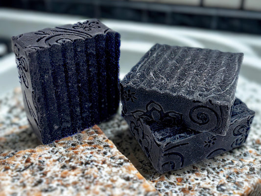 Obsidian Calm - Tea Tree & Activated Charcoal - Facial Bar